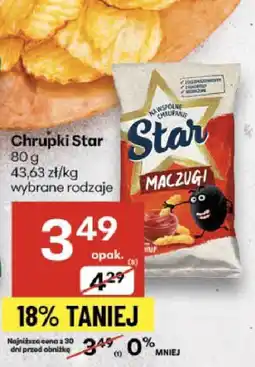 Delikatesy Centrum Chrupki Star wybrane rodzaje oferta