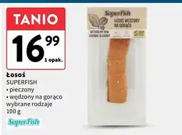 Intermarche Łosoś pieczony wybrane rodzaje SuperFish oferta