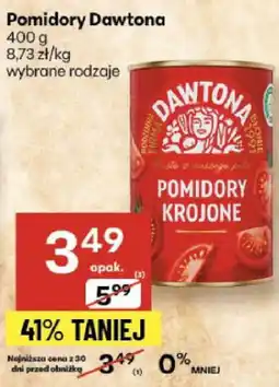 Delikatesy Centrum Pomidory Dawtona krojone wybrane rodzaje oferta