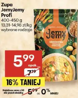 Delikatesy Centrum Zupa Jemy Jemy Profi wybrane rodzaje oferta