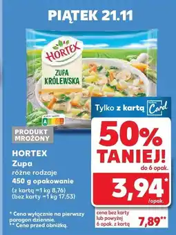 Kaufland Zupa różne rodzaje 450 g Hortex oferta