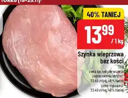 Polomarket Szynka wieprzowa bez kości POLOmarket oferta