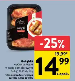 Intermarche Gołąbki w sosie pomidorowym Kuchnia Polki oferta