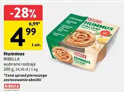 Intermarche Hummus wybrane rodzaje Ribella oferta