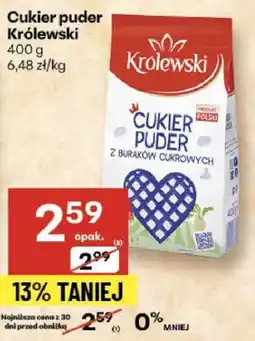Delikatesy Centrum Cukier puder Królewski oferta