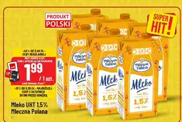 Polomarket Mleko UHT 1,5% Mleczna Polana oferta