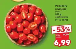 Kaufland Pomidory rzymskie mini 500 g Kaufland oferta