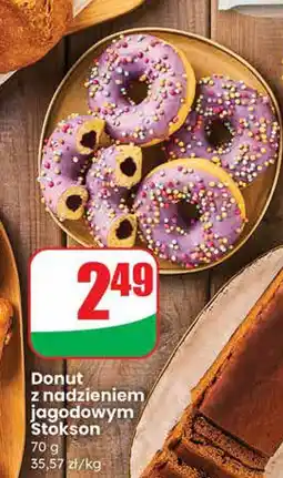Dino Donut z nadzieniem jagodowym Stokson oferta