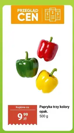 Biedronka Papryka trzy kolory opak. 500 g Biedronka oferta