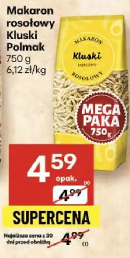 Delikatesy Centrum Makaron rosołowy Kluski Polmak oferta
