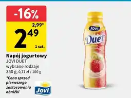 Intermarche Napój jogurtowy Duet wybrane rodzaje Jovi oferta