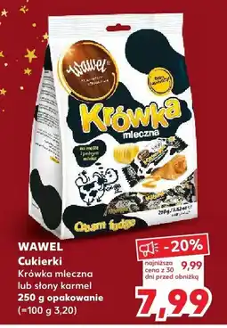 Kaufland Krówki mleczne lub 250 g Wawel oferta