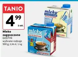 Intermarche Mleko zagęszczone wybrane rodzaje Gostyń oferta