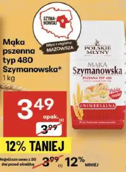 Delikatesy Centrum Mąka pszenna typ 480 Szymanowska oferta