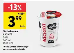 Intermarche Śmietanka 30% Łaciata oferta