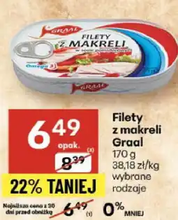 Delikatesy Centrum Filety z makreli Graal oferta