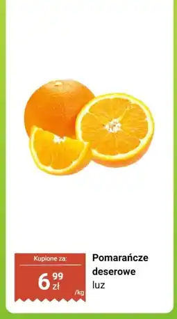 Biedronka Pomarańcze deserowe luz Biedronka oferta