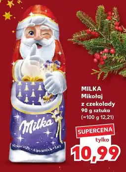 Kaufland Figurka czekoladowa Mikołaj 90 g Milka oferta