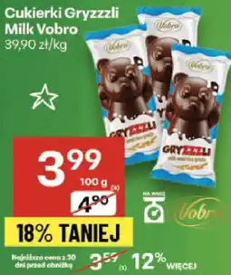 Delikatesy Centrum Cukierki Gryzzli Milk Vobro oferta
