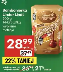 Delikatesy Centrum Bombonierka Lindor Lindt oferta