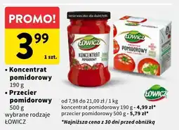 Intermarche Przecier pomidorowy Łowicz oferta