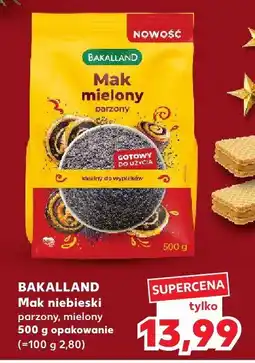 Kaufland Mak mielony parzony 500 g Bakalland oferta