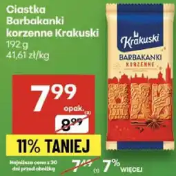 Delikatesy Centrum Ciastka Barbakanki korzenne Krakuski oferta