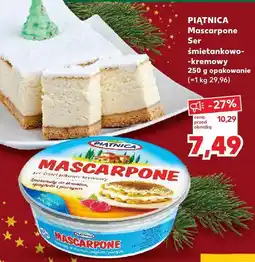 Kaufland Ser mascarpone śmietankowo-kremowy 250 g Piątnica oferta