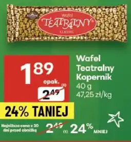 Delikatesy Centrum Wafel Teatralny Kopernik oferta