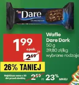 Delikatesy Centrum Wafle Dare Dark oferta