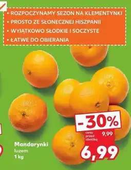 Kaufland Mandarynki luzem 1 kg Kaufland oferta