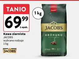 Intermarche Kawa ziarnista Kronung 1 kg Jacobs oferta