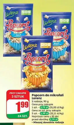 Dino Popcorn do mikrofali Lorenz oferta