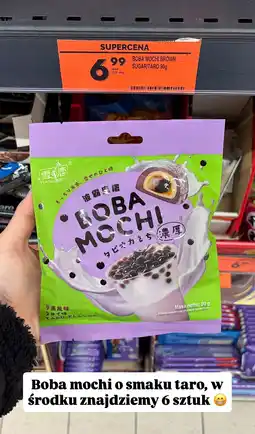 Biedronka Boba Mochi o smaku taro Yuki&Love oferta