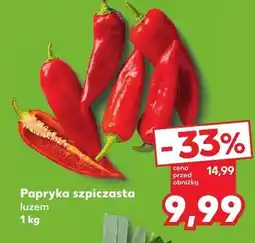 Kaufland Papryka szpiczasta luzem Kaufland oferta