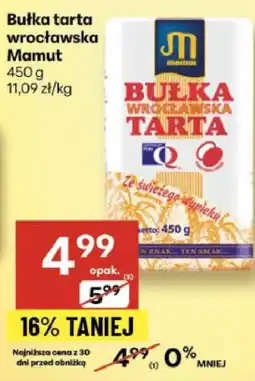 Delikatesy Centrum Bułka tarta wrocławska Mąmut oferta