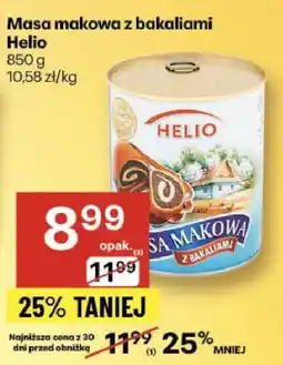Delikatesy Centrum Masa makowa z bakaliami Helio oferta