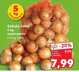 Kaufland Cebula żółta Kaufland oferta