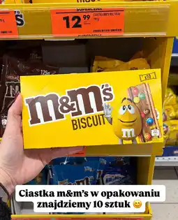 Biedronka Ciastka multipak 10 szt. m&m's oferta