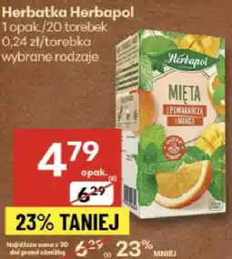 Delikatesy Centrum Herbatka Herbapolska Mięta 1 opak./20 saszetek oferta
