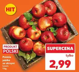 Kaufland Jabłka polskie ze skrzyni luzem Kaufland oferta