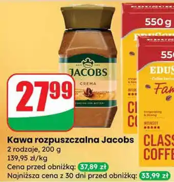 Kawa rozpuszczalna Jacobs Crema