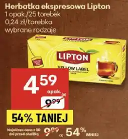 Delikatesy Centrum Herbatka ekspresowa Lipton 1 opak./25 torebek oferta