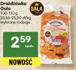 Delikatesy Centrum Drożdżówka Gala 100-110 g wybrane rodzaje oferta