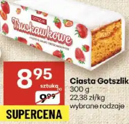 Delikatesy Centrum Ciasto Gotszlik Mascarpone 300 g wybrane rodzaje oferta