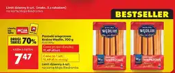 Biedronka Parówki wieprzowe 700g Kraina Wędlin oferta