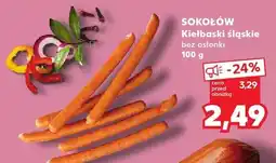 Kaufland Kiełbaski śląskie SOKOŁÓW oferta