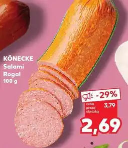 Kaufland Salami Rogal KÖNECKE oferta