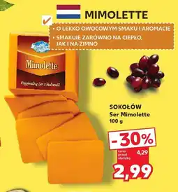 Kaufland Ser Mimolette Sokołów oferta