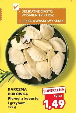 Kaufland Pierogi z kapustą i grzybami Karczma Bukówka oferta